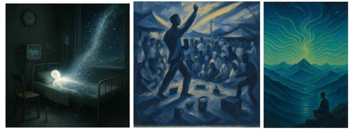  윤동주 서거 81주년 기념 김연식 AI아트 특별전이 갤러리 모나리자산촌에서 열린다. *재판매 및 DB 금지