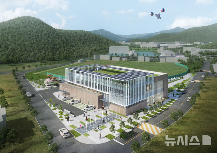[광주=뉴시스] 전남 완도군은 23일 장애인 생활체육 활성화를 위해 체육공원 일원에 반다비 체육센터를 건립한다고 밝혔다. (조감도 사진=완도군 제공). 2026.01.23. photo@newsis.com *재판매 및 DB 금지
