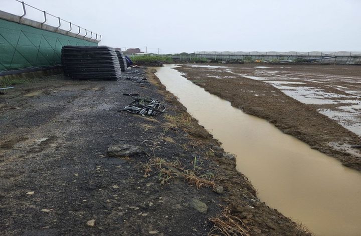 [서귀포=뉴시스] 서귀포시 대정읍 영락리 농업생산기반시설(밭기반) 정비사업 대상지 전경. (사진=서귀포시 제공) 2026.01.23. photo@newsis.com *재판매 및 DB 금지