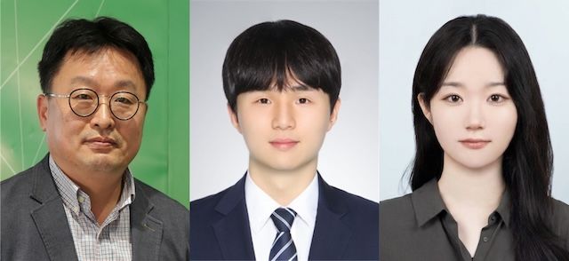 [서울=뉴시스] (왼쪽부터) 교신저자 정종필 교수, 제1저자 하태원 석사과정, 황채선 학부생. (사진=성균관대 제공) 2026.01.23. photo@newsis.com *재판매 및 DB 금지