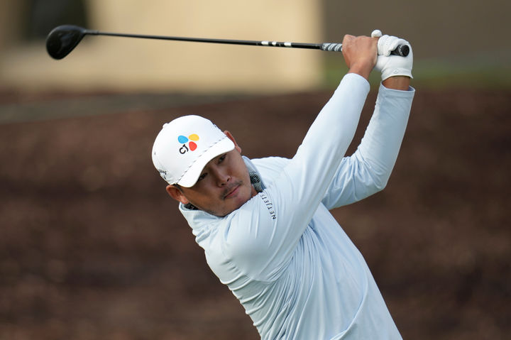 [라킨타=AP/뉴시스]PGA 투어 김시우. 2026.01.23.