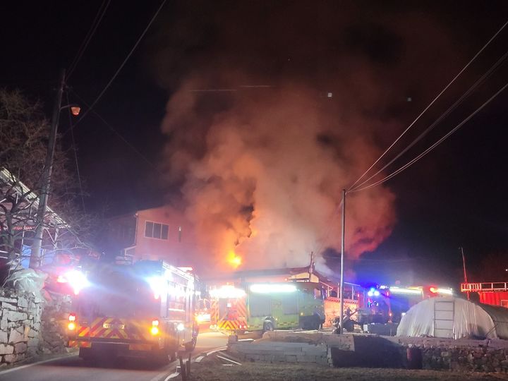 # (사진=경남소방본부) 2026. 01. 26. photo@newsis.com *재판매 및 DB 금지