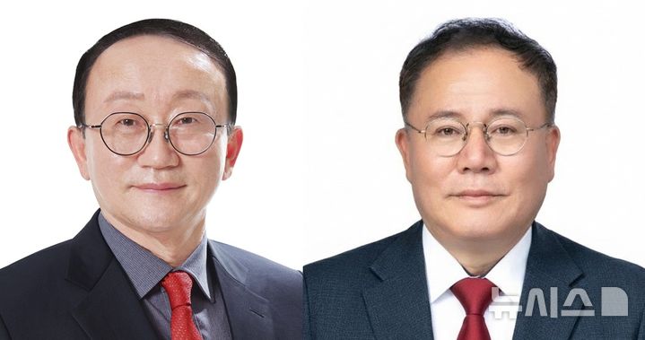 [연천=뉴시스] 왼쪽부터 김덕현 경기 연천군수, 김정겸 전 의정부시의원. (사진=가나다순) photo@newsis.com