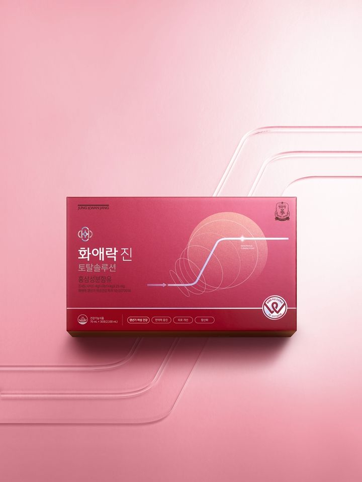 정관장 ‘화애락 진 토탈솔루션’ (사진=KGC한국인삼공사 제공) *재판매 및 DB 금지