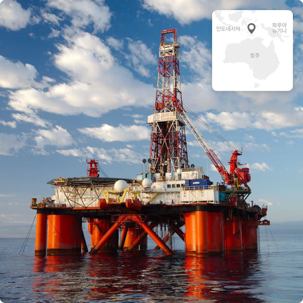 [서울=뉴시스] 호주 바로사 가스전 개발 단계 모습. (사진=SK이노베이션) 2026.01.27 photo@newsis.com *재판매 및 DB 금지 *재판매 및 DB 금지