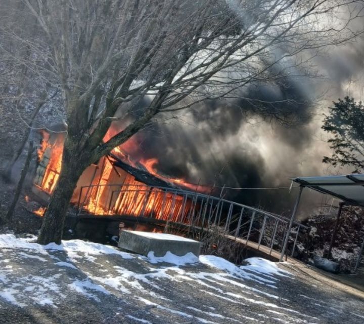 장수군 법당서 화재, 사상자 없어…1100여만원 재산피해