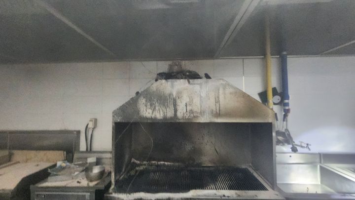 [대전=뉴시스] 27일 오후 4시 29분께 대전 유성구 도룡동의 한 호텔 주방에서 불이 났다.(사진=대전소방본부 제공) 2026.01.27. photo@newsis.com *재판매 및 DB 금지