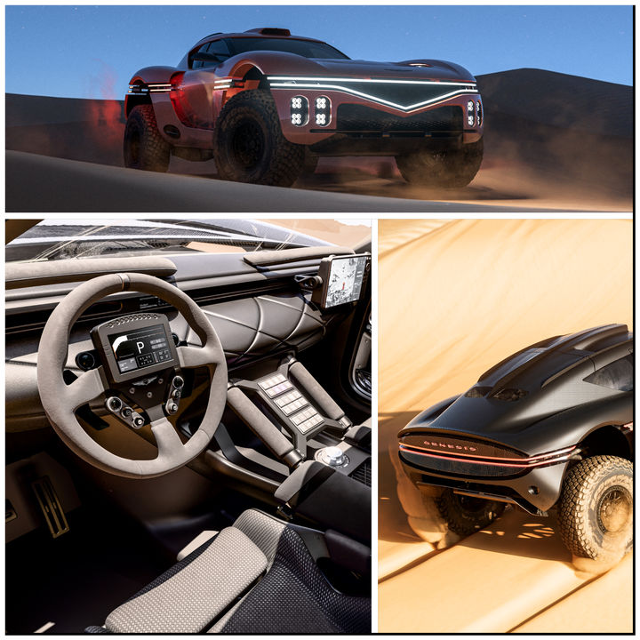 사막 간 제네시스…럭셔리 오프로드 '엑스 스콜피오' 공개