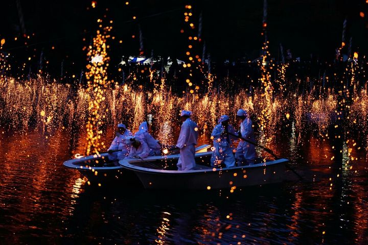 [함안=뉴시스] 경남 함안 낙화놀이. (사진=뉴시스 DB). photo@newsis.com *재판매 및 DB 금지