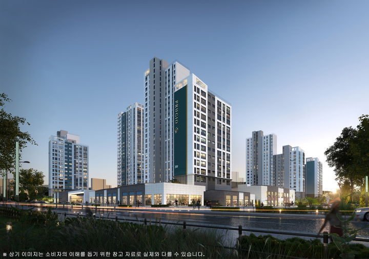 운서역 푸르지오 더 스카이 2차 투시도. (사진=대우건설 제공) *재판매 및 DB 금지