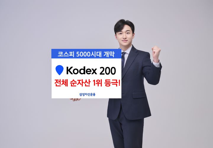 삼성운용 "KODEX 200, 전체 ETF 순자산 1위"
