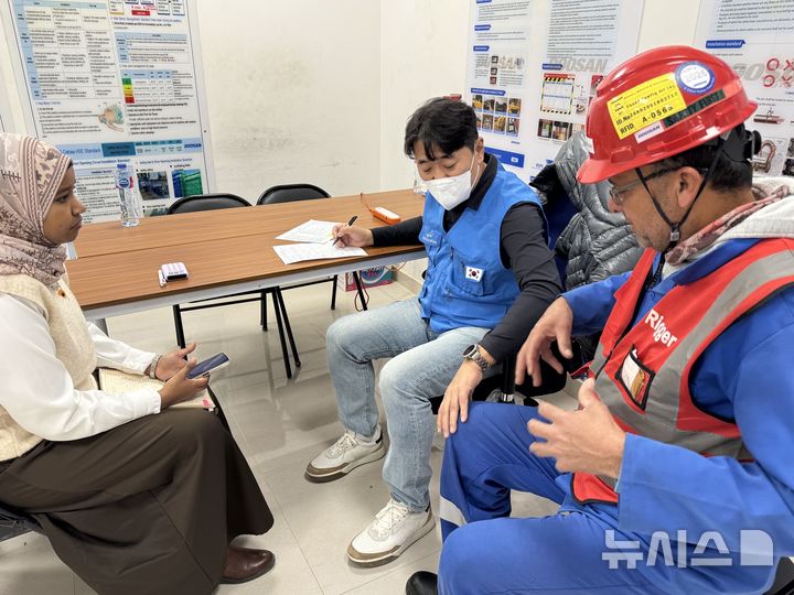 [서울=뉴시스] 중앙대학교병원 이집트 의료봉사 사진. (사진= 중앙대학교병원 제공)&nbsp;&nbsp;&nbsp;&nbsp; 