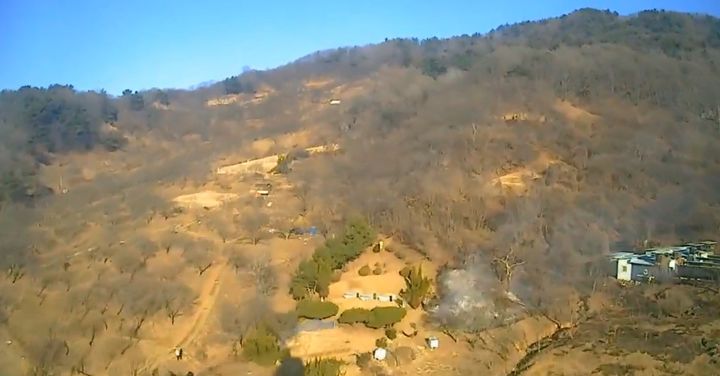 공주 정안면서 산불, 40분 만에 진화…인명 피해 없어