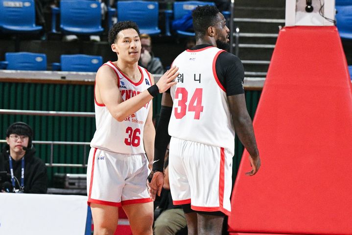 [서울=뉴시스] 프로농구 서울 SK의 자밀 워니. (사진=EASL 제공) *재판매 및 DB 금지