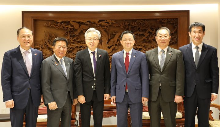[서울=뉴시스] 다이빙 주한중국대사 초청 중견기업 만찬 간담회. (사진=한국중견기업연합회 제공) 2026.01.29. photo@newsis.com *재판매 및 DB 금지