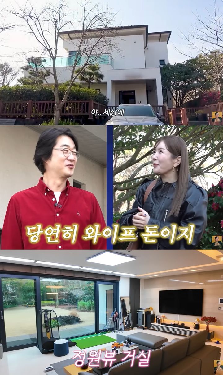 [서울=뉴시스] 의학 전문 방송인 홍혜걸이 제주 세컨하우스 일상을 공개했다. (사진=유튜브 채널 'A급 장영란' 캡처) 2026.01.29. photo@newsis.com *재판매 및 DB 금지