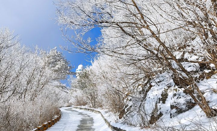 눈 내린 소백산 *재판매 및 DB 금지