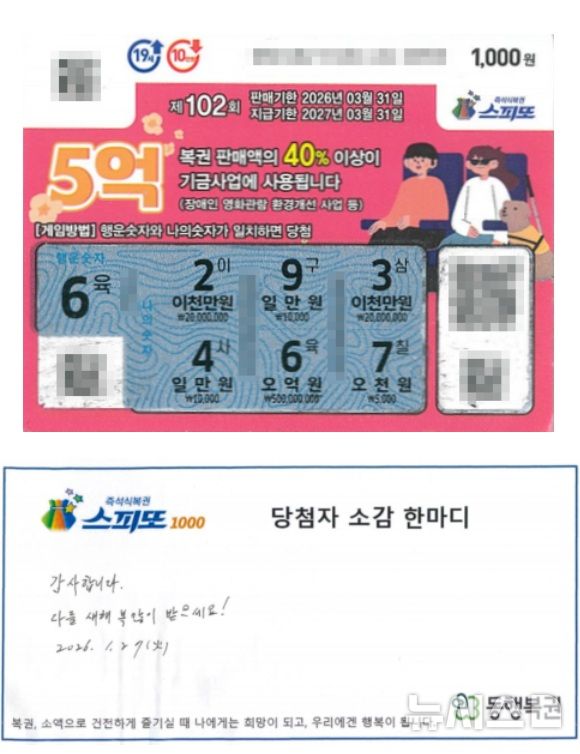 "꿈에 나온 회장님이 담뱃불 빌려달라더니"…복권 5억 당첨