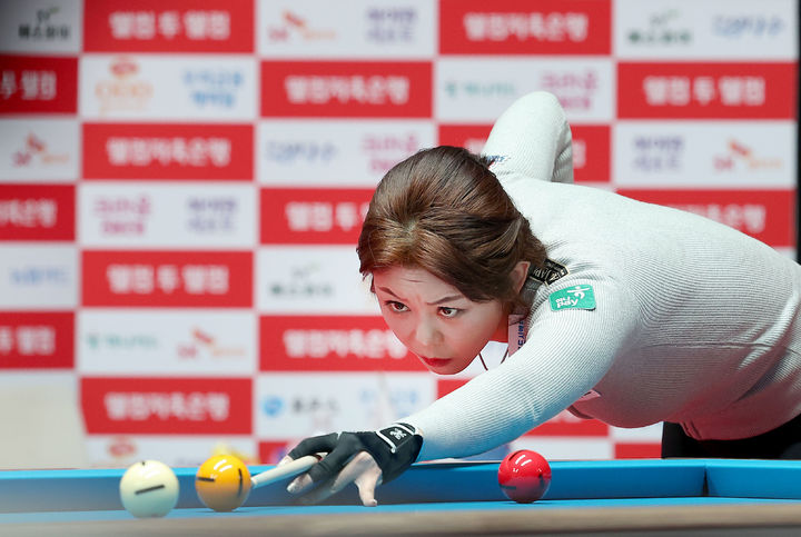 [서울=뉴시스] 여자 프로당구(LPBA) 하나카드의 김가영. (사진=PBA 제공) *재판매 및 DB 금지