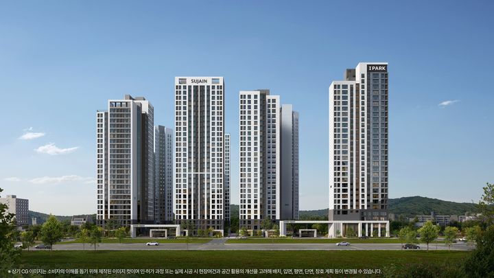 안양역 센트럴 아이파크 수자인 투시도. (사진=HDC현대산업개발 제공) *재판매 및 DB 금지