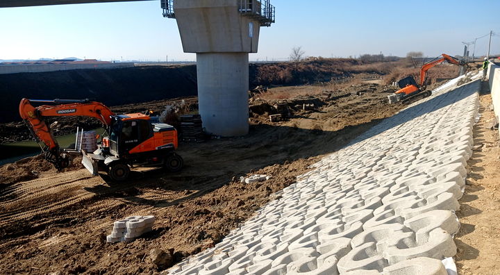 [정읍=뉴시스] 하천 정바시업 현장. 사진은 기사와 무관하다. *재판매 및 DB 금지