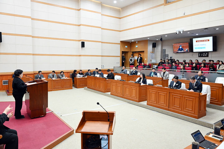 [보령=뉴시스] 보령시의회 제272회 임시회 폐회식 모습. (사진=보령시의회 제공) 2026.01.30. photo@newsis.com *재판매 및 DB 금지