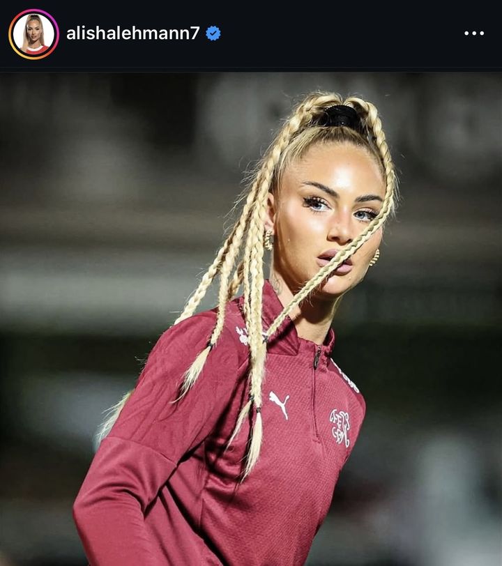'세계에서 가장 섹시한 축구 선수'로 불리는 알리샤 레만(27)이 잉글랜드 여자 축구 무대에 복귀하며 다시 한 번 주목받고 있다. 2026.01.30. (사진=인스타그램 캡처) *재판매 및 DB 금지