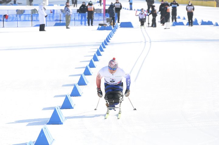 [세종=뉴시스] 바이애슬론 좌식 경기에 나선 신의현 선부.(사진=세종시).2026.01.30.photo@newsis.com. *재판매 및 DB 금지