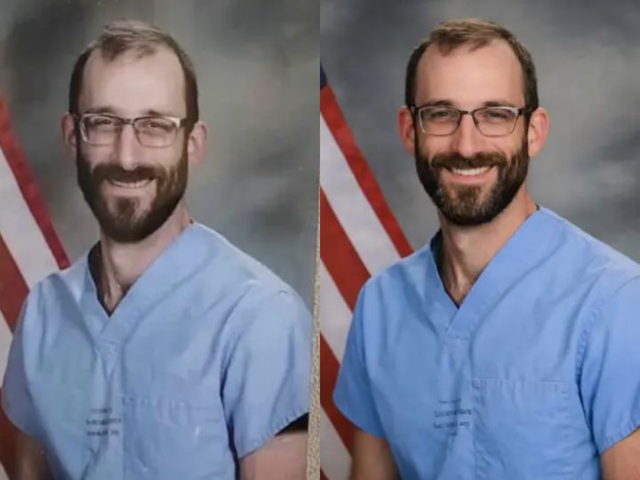 총격 사망자 프레티, AI로 보정된 사진 등장…美 시끌