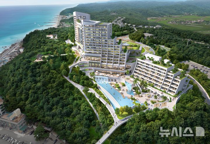 리조트 조감도.(사진=울진군 제공)