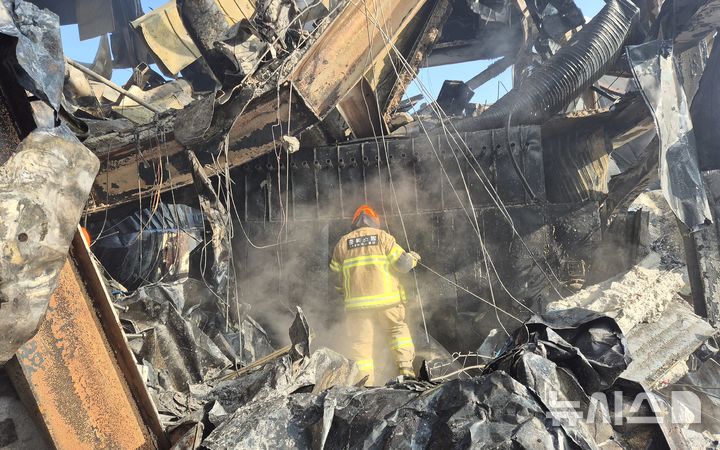 음성 공장서 수습된 시신, 실종 근로자로 확인