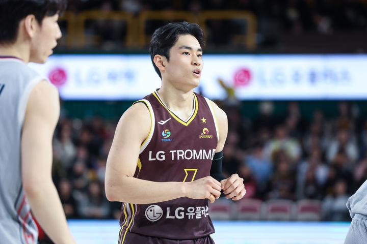 [서울=뉴시스] 프로농구 창원 LG의 유기상. (사진=KBL 제공) 2026.01.31. photo@newsis.com *재판매 및 DB 금지