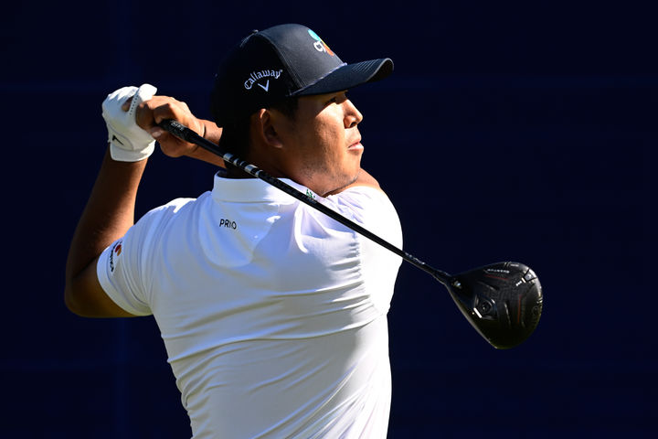 [샌디에이고=AP/뉴시스] 미국프로골프(PGA) 투어의 김시우. 2026.02.01.