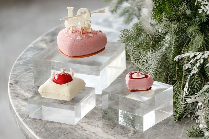 [서울=뉴시스] 시그니엘 서울, '투 마이 밸런타인' 케이크 3종 출시.(사진=롯데호텔앤리조트 제공) *재판매 및 DB 금지