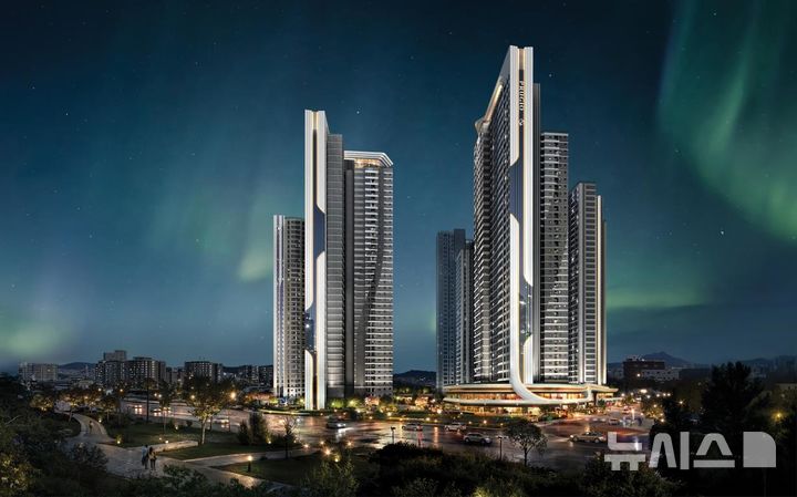 [서울=뉴시스] 신이문 역세권 도시정비형 재개발사업 조감도.