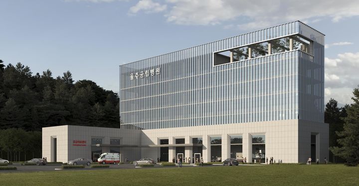 [울산=뉴시스] 울산 울주군은 올해 상반기 개원을 목표로 추진 중인 군립병원의 공식 명칭을 ‘울산광역시 울주군 울주병원’으로 확정했다고 2일 밝혔다. 사진은 조감도. (사진=울주군 제공) 2026.02.02. photo@newsis.com *재판매 및 DB 금지