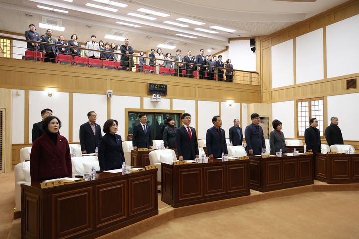 경산시의회, 2일 267회 임시회 개회 (사진=경산시의회 제공) *재판매 및 DB 금지