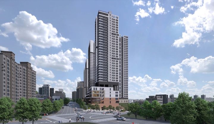 [서울=뉴시스] 중랑구, 사가정역 인근 공공주택 1,300세대 공급 본격화. 2026.02.02. (자료=중랑구 제공) *재판매 및 DB 금지