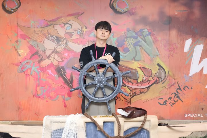 [항저우(중국)=뉴시스]오동현 기자 = 해양 판타지 오픈월드 RPG 신작 '렘넌트의 바다'를 개발 중인 중국 넷이즈게임즈 산하 조커 스튜디오의 크리에이티브 디렉터 '알피'. 2026. 1. 27. odong85@newsis.com