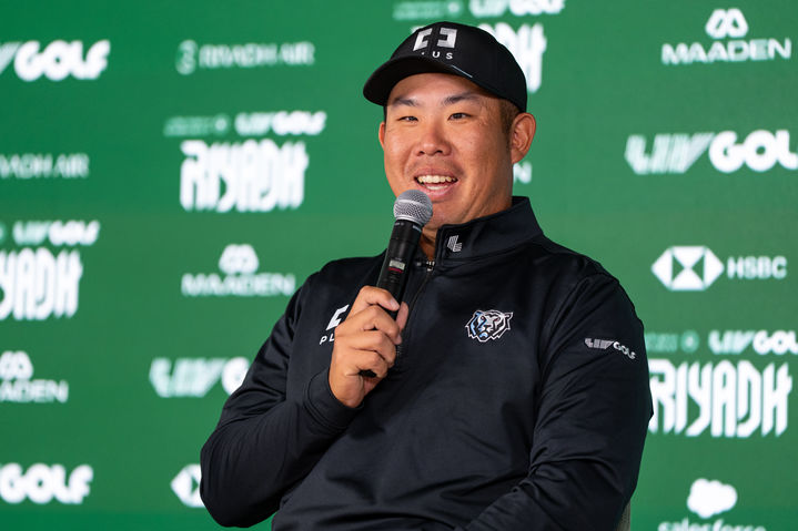 [서울=뉴시스]LIV 골프 개막 앞둔 안병훈. (사진=LIV 골프 제공)