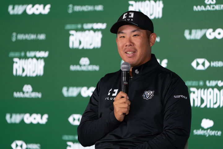 [서울=뉴시스]LIV 골프 개막 앞둔 안병훈. (사진=LIV 골프 제공)