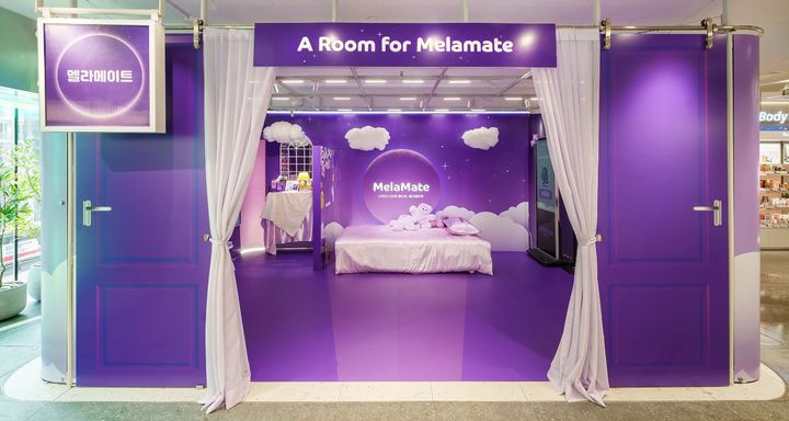 [서울=뉴시스] '멜라메이트' 팝업스토어 전경. (사진=CJ웰케어 제공) 2026.02.03. photo@newsis.com *재판매 및 DB 금지