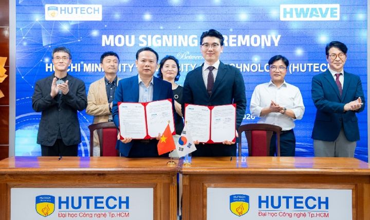 에이치웨이브, 호치민기술대와 MOU 체결…베트남 인재 확보 협력