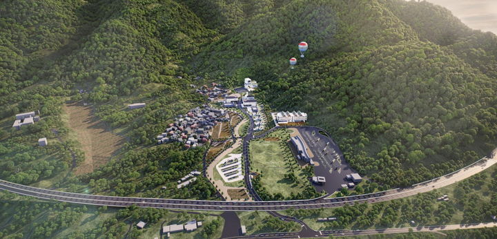 [보은=뉴시스] 보은 구병산관광지 체류형 관광시설 조성사업 조감도 *재판매 및 DB 금지