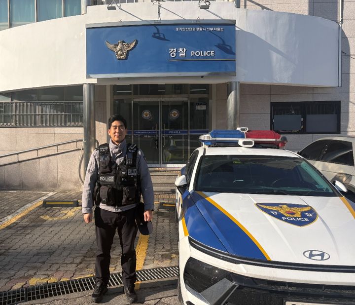 정유철 안산단원서 선부파출소 경사. (사진=경기남부경찰청 제공) *재판매 및 DB 금지