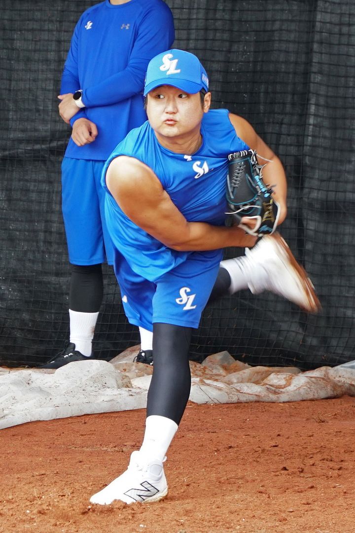 [서울=뉴시스] 프로야구 삼성 라이온즈 투수 최지광. (사진=삼성 제공). 2026.01.26. *재판매 및 DB 금지