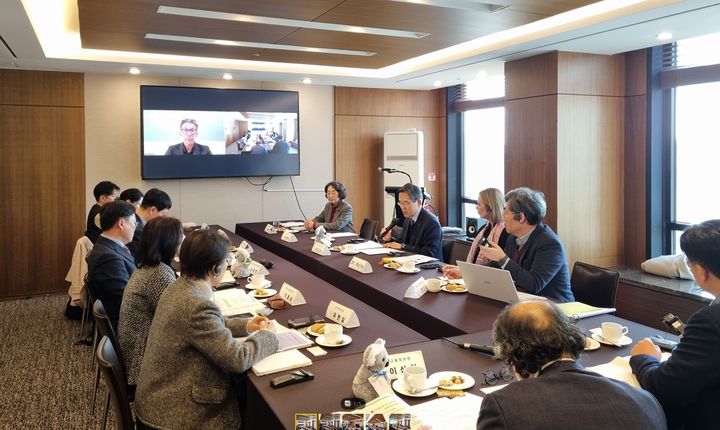 [천안=뉴시스] 한국기술교육대가 3일 서울 프레스센터 19층에서 '자살예방 및 취업연계 국제 세미나'를 진행하고 있다. (사진=한국기술교육대학교). 2026.02.03.photo@newsis.com. *재판매 및 DB 금지