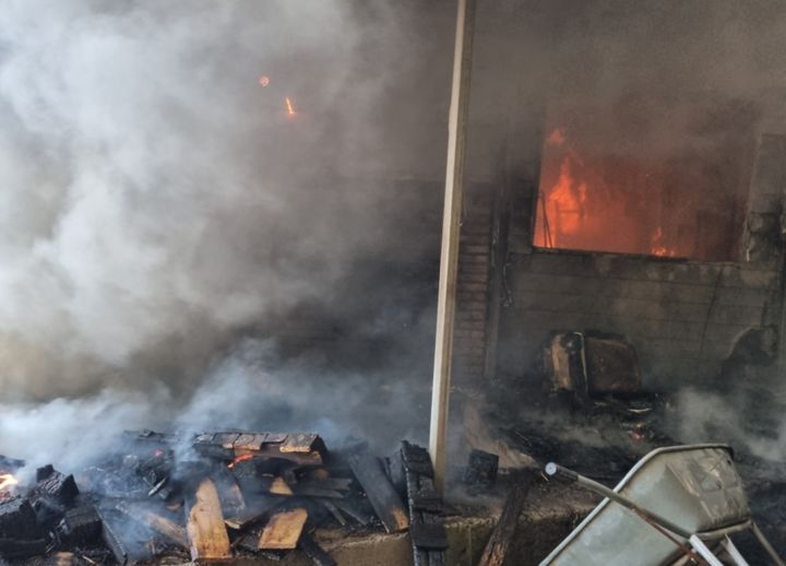 아궁이 불 피우다 번져…진주 단독주택 화재, 사상 없어