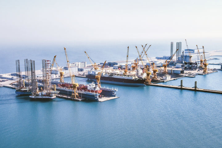 카타르 국영 조선소 QSTS.(사진=삼성중공업 제공). 2026.02.04. photo@newsis.com *재판매 및 DB 금지