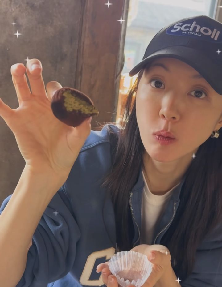 42세 박한별, 뒤늦게 '두쫀쿠' 유행 합류…맛 보더니 깜짝